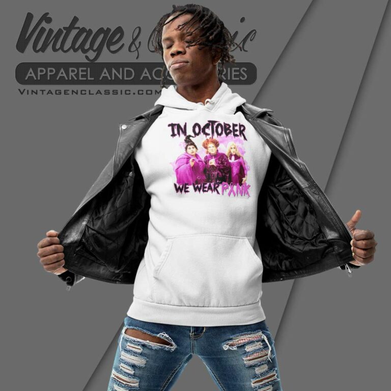 Breast Cancer Awareness Hocus Pocus Hoodie Breast Cancer Awareness Hocus Pocus Hoodie
