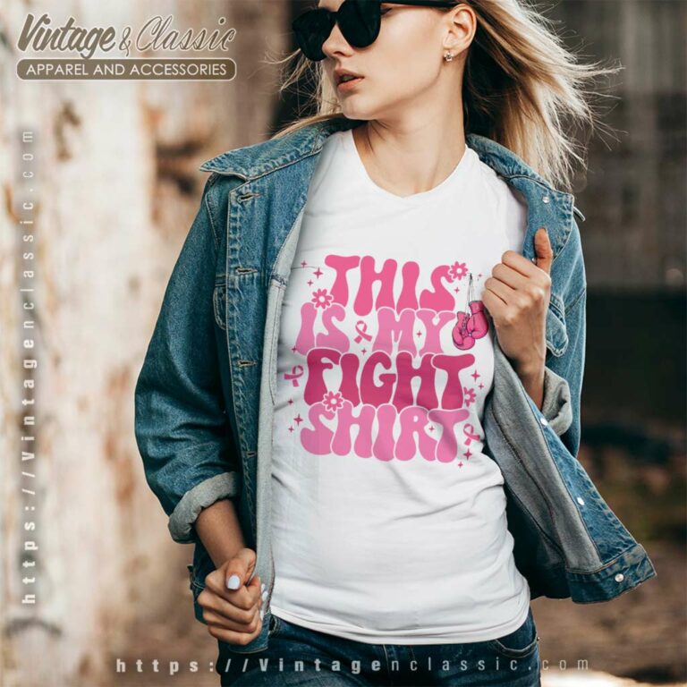Breast Cancer Awareness Shirt This Is My Fight V Neck TShirt Breast Cancer Awareness Shirt This Is My Fight V Neck TShirt