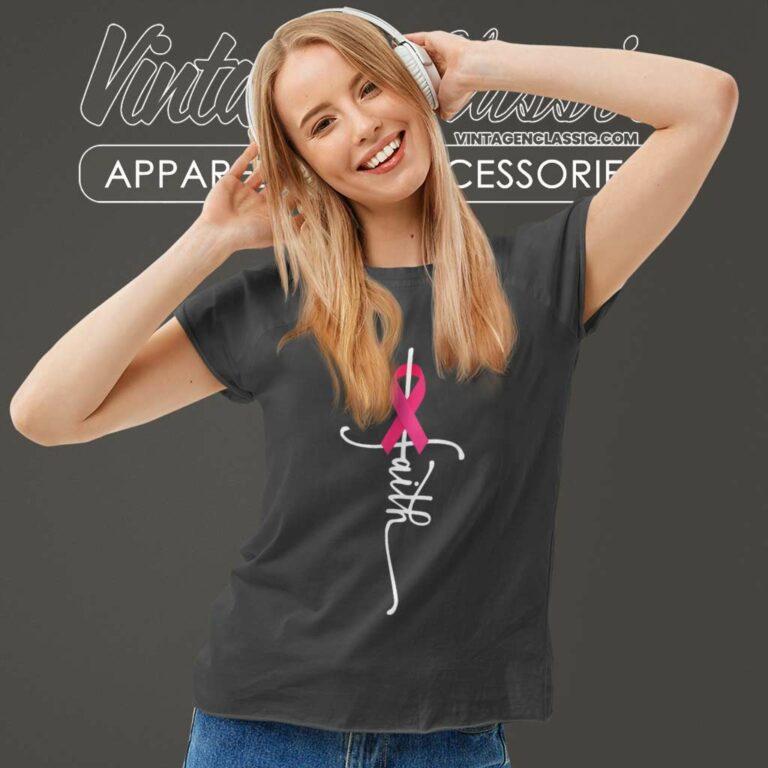 Breast Cancer Faith Breast Cancer Awareness Women TShirt Breast Cancer Faith Breast Cancer Awareness Women TShirt