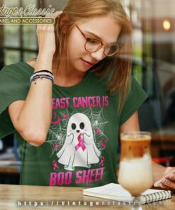 Breast Cancer Is Boo Sheet Women TShirt
