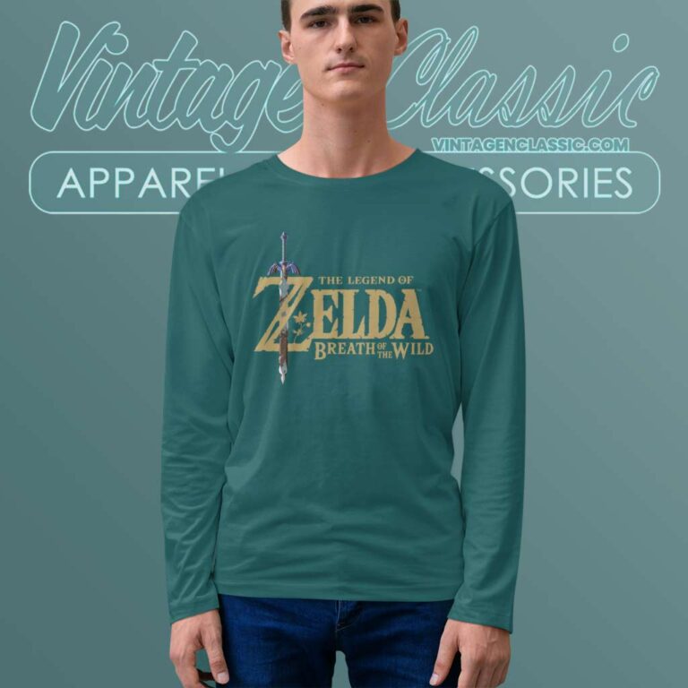 Breath Of The Wild The Legend Of Zelda Long Sleeve Tee Breath Of The Wild The Legend Of Zelda Long Sleeve Tee