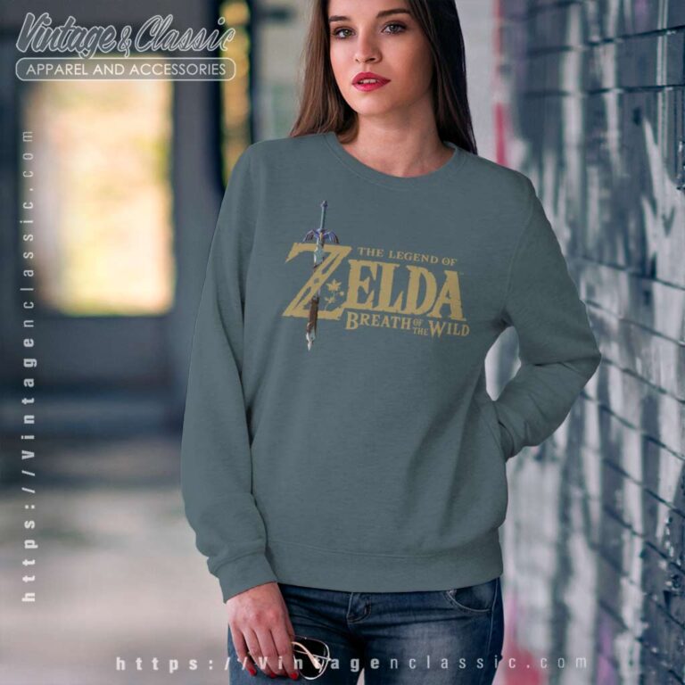 Breath Of The Wild The Legend Of Zelda Sweatshirt Breath Of The Wild The Legend Of Zelda Sweatshirt