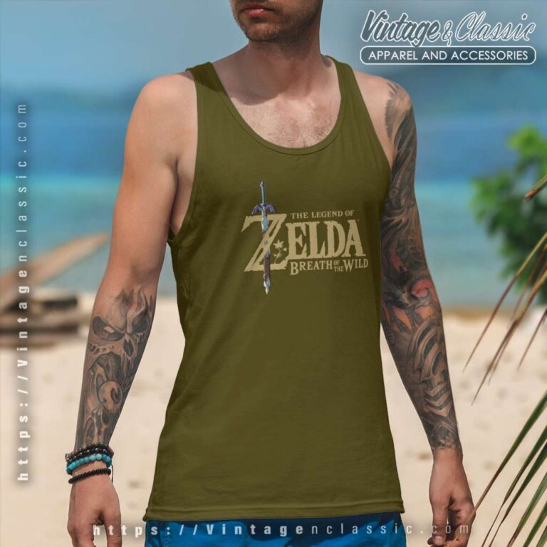 Breath Of The Wild The Legend Of Zelda Tank Top Racerback Breath Of The Wild The Legend Of Zelda Tank Top Racerback