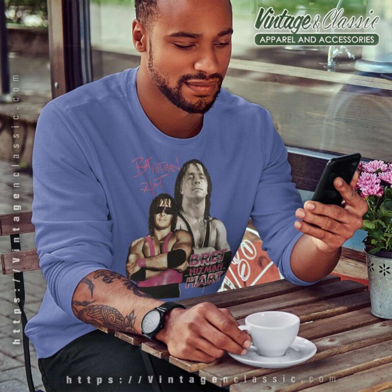 Bret Hart Hitman Popular Wrestling Sweatshirt Bret Hart Hitman Popular Wrestling Sweatshirt