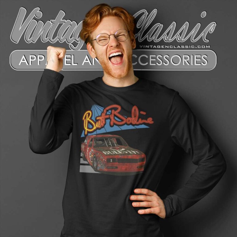 Brett Bodine Nascar Long Sleeve Tee Brett Bodine Nascar Long Sleeve Tee