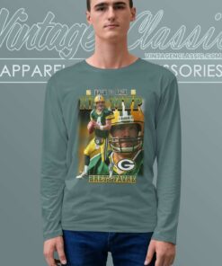 Brett Favre Green Bay Packers Back To Back Mvp Long Sleeve Tee