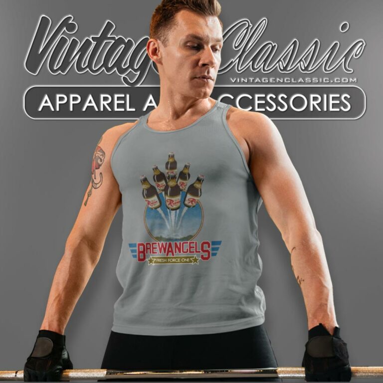 Brewangels Rainier Beer Tank Top Racerback Brewangels Rainier Beer Tank Top Racerback