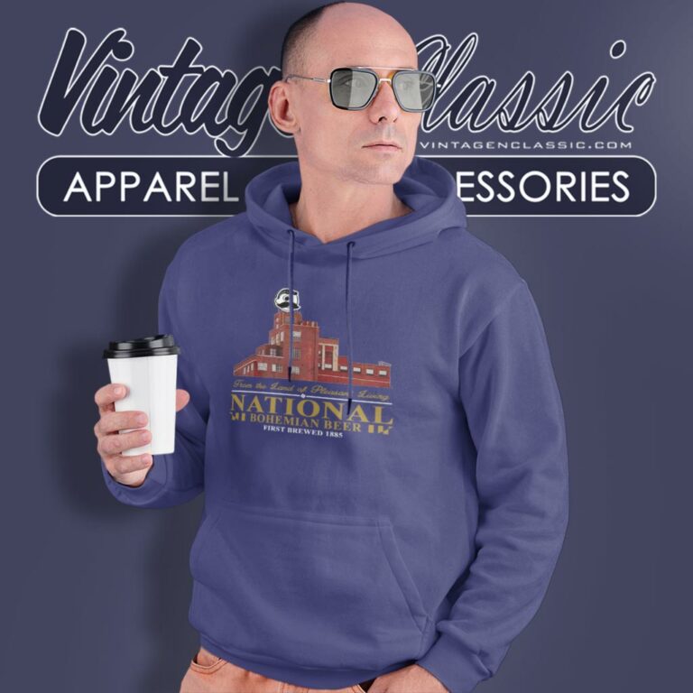Brewers Hill National Bohemian Beer Hoodie Brewers Hill National Bohemian Beer Hoodie