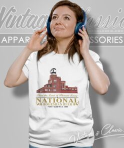 Brewers Hill National Bohemian Beer Women T Shirt