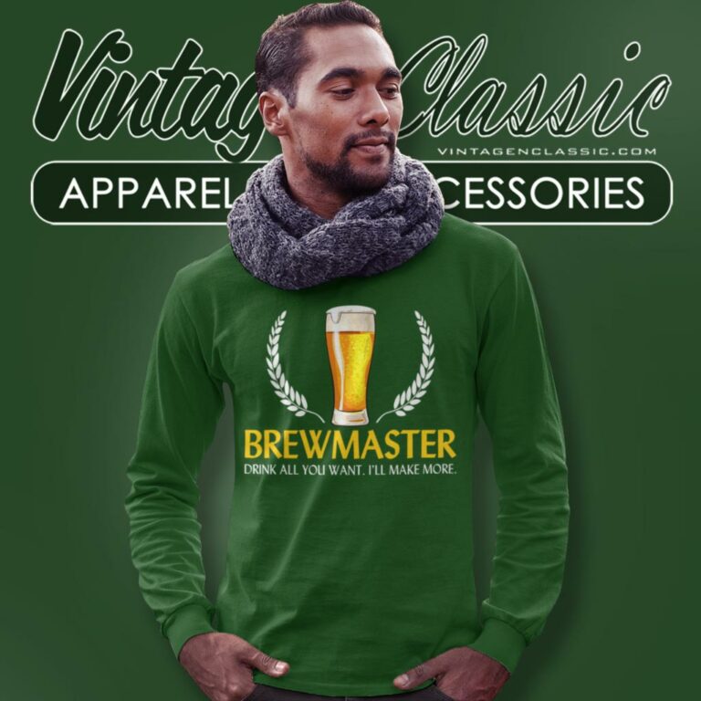 Brewmaster Beer Home Brewing Brewer Long Sleeve Tee Brewmaster Beer Home Brewing Brewer Long Sleeve Tee