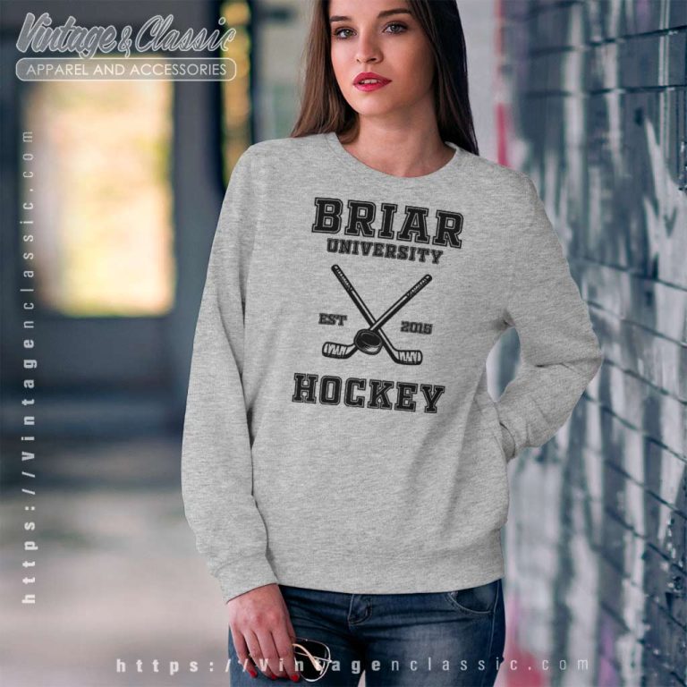 Briar University Hockey Est 2015 Sweatshirt Briar University Hockey Est 2015 Sweatshirt