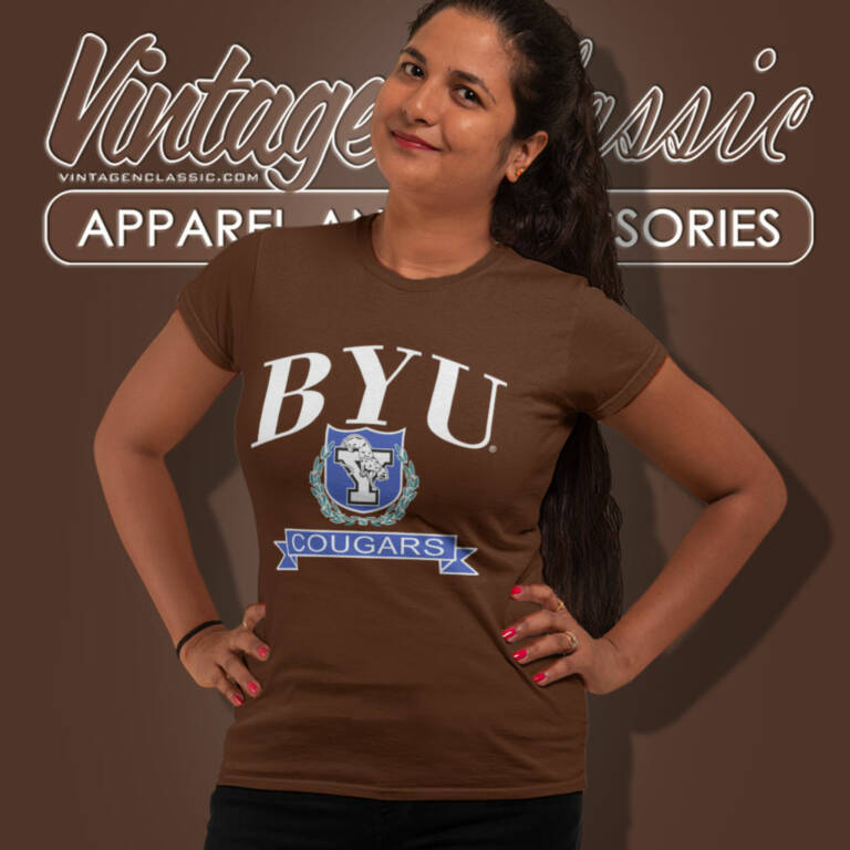 Brigham Young University Byu Cougars Women T Shirt Brigham Young University Byu Cougars Women T Shirt