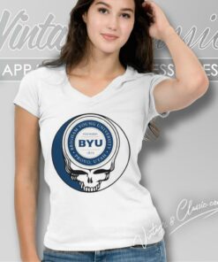 Brigham Young University Grateful Dead Steal Your Face Shirt 5 Brigham Young University Grateful Dead Steal Your Face V Neck TShirt