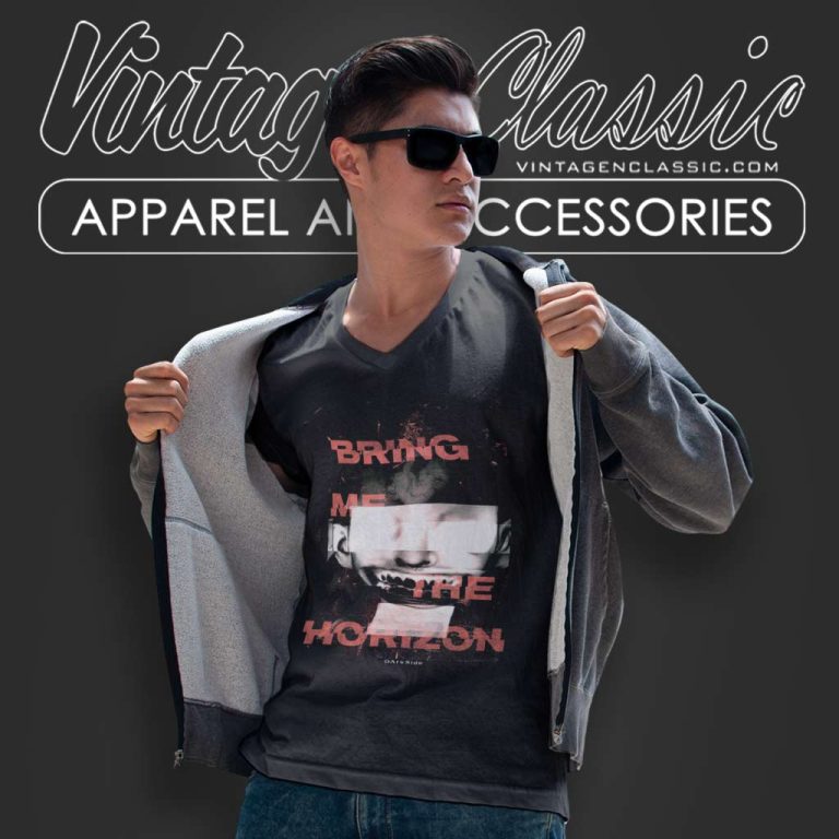 Bring Me The Horizon Darkside V Neck TShirt Bring Me The Horizon Darkside V Neck TShirt