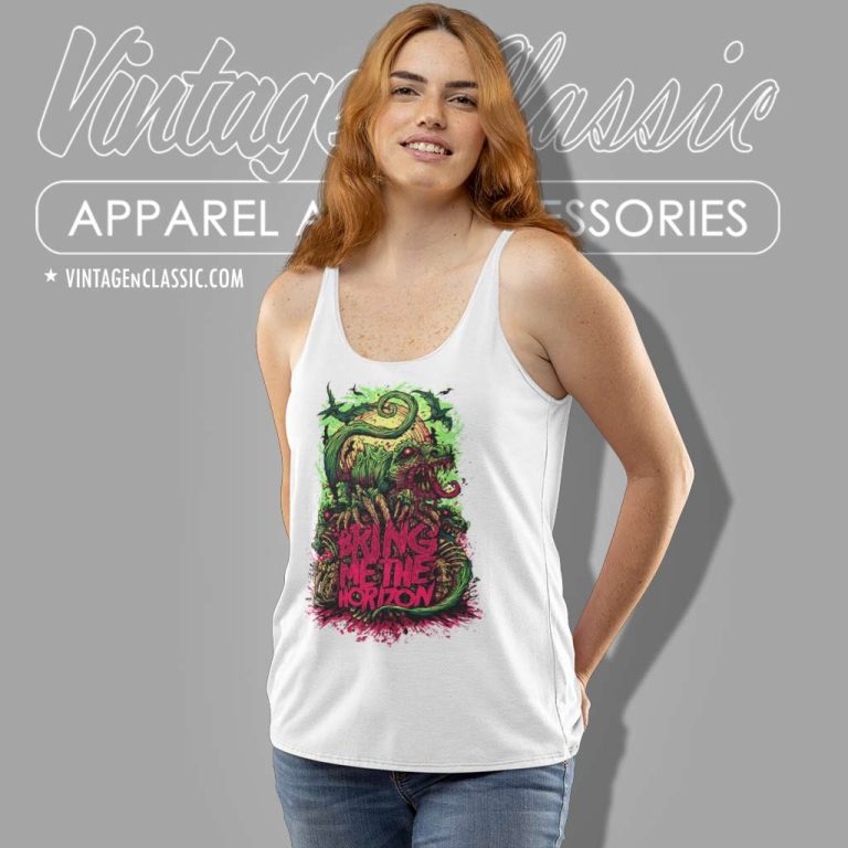 Bring Me The Horizon Dinosaur Tank Top Racerback Bring Me The Horizon Dinosaur Tank Top Racerback