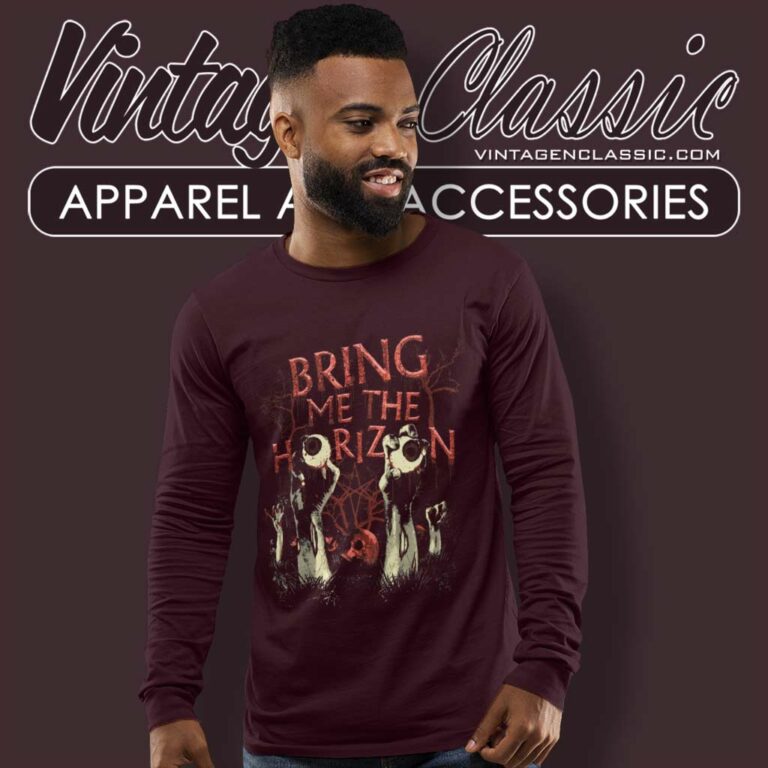 Bring Me The Horizon Fists Eyes Long Sleeve Tee Bring Me The Horizon Fists Eyes Long Sleeve Tee