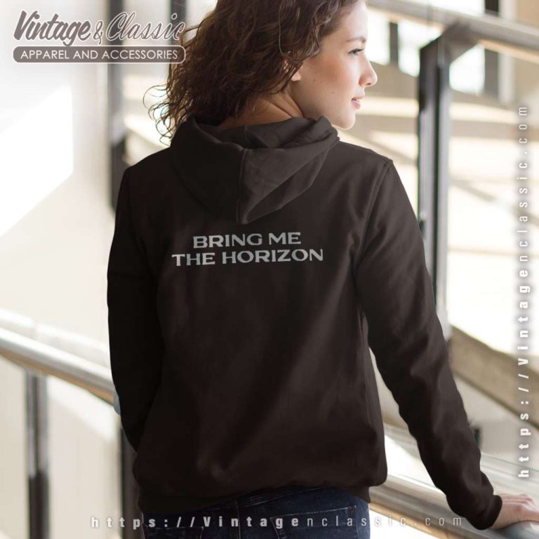Bring Me The Horizon Flaming Backside Hoodie Bring Me The Horizon Flaming Backside Hoodie