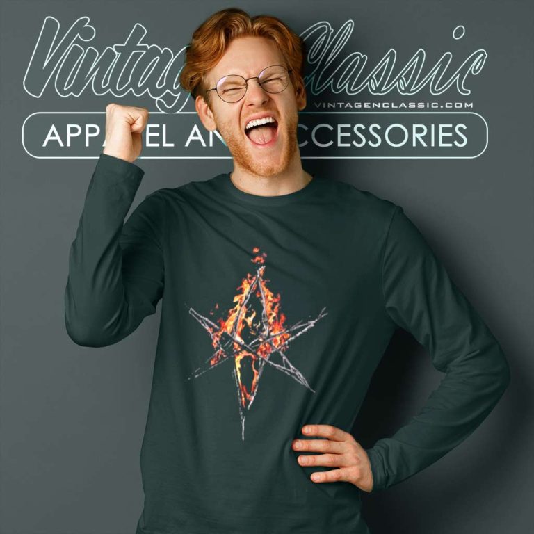 Bring Me The Horizon Flaming Long Sleeve Tee Bring Me The Horizon Flaming Long Sleeve Tee