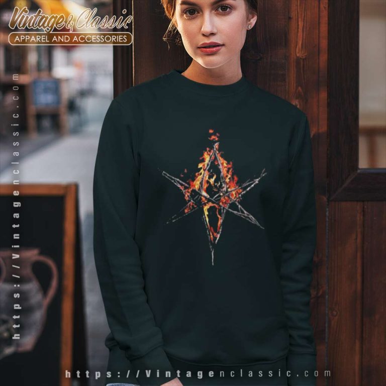 Bring Me The Horizon Flaming Sweatshirt Bring Me The Horizon Flaming Sweatshirt