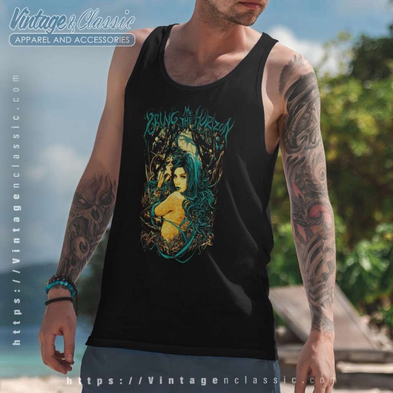 Bring Me The Horizon Forest Girl Tank Top Racerback Bring Me The Horizon Forest Girl Tank Top Racerback