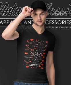 Bring Me The Horizon Lyrics V Neck TShirt