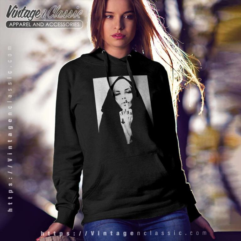 Bring Me The Horizon Nun Finger Hoodie Bring Me The Horizon Nun Finger Hoodie