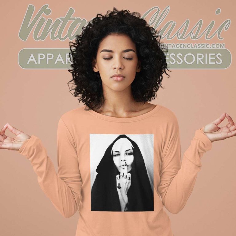 Bring Me The Horizon Nun Finger Long Sleeve Tee Bring Me The Horizon Nun Finger Long Sleeve Tee