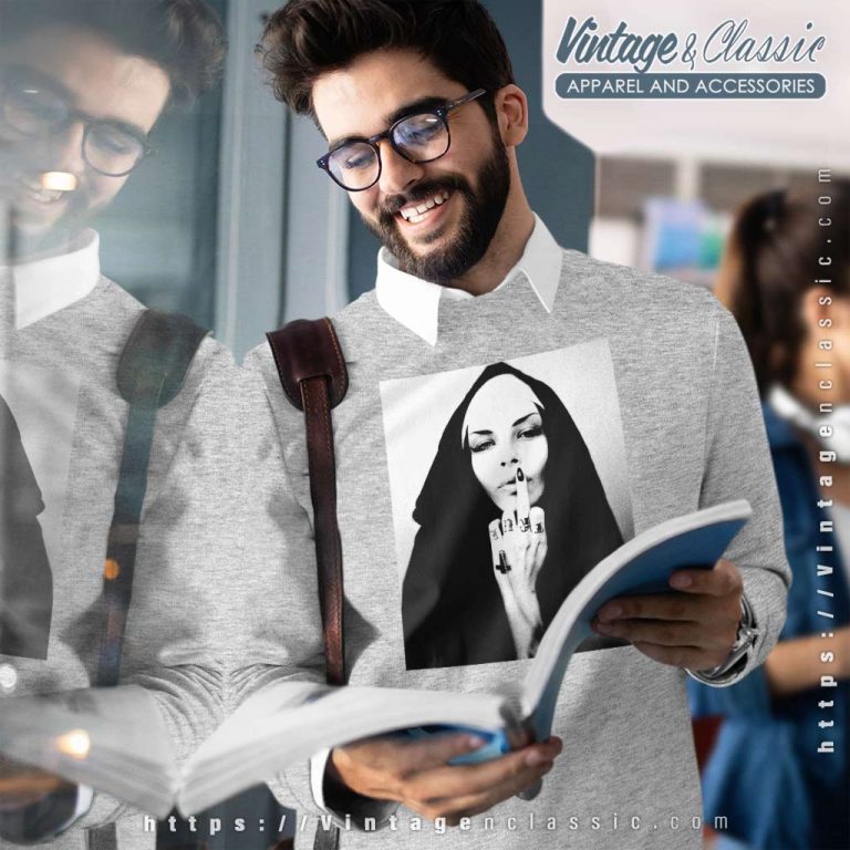 Bring Me The Horizon Nun Finger Sweatshirt Bring Me The Horizon Nun Finger Sweatshirt