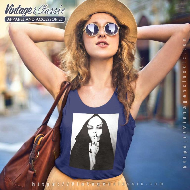 Bring Me The Horizon Nun Finger Tank Top Racerback Bring Me The Horizon Nun Finger Tank Top Racerback