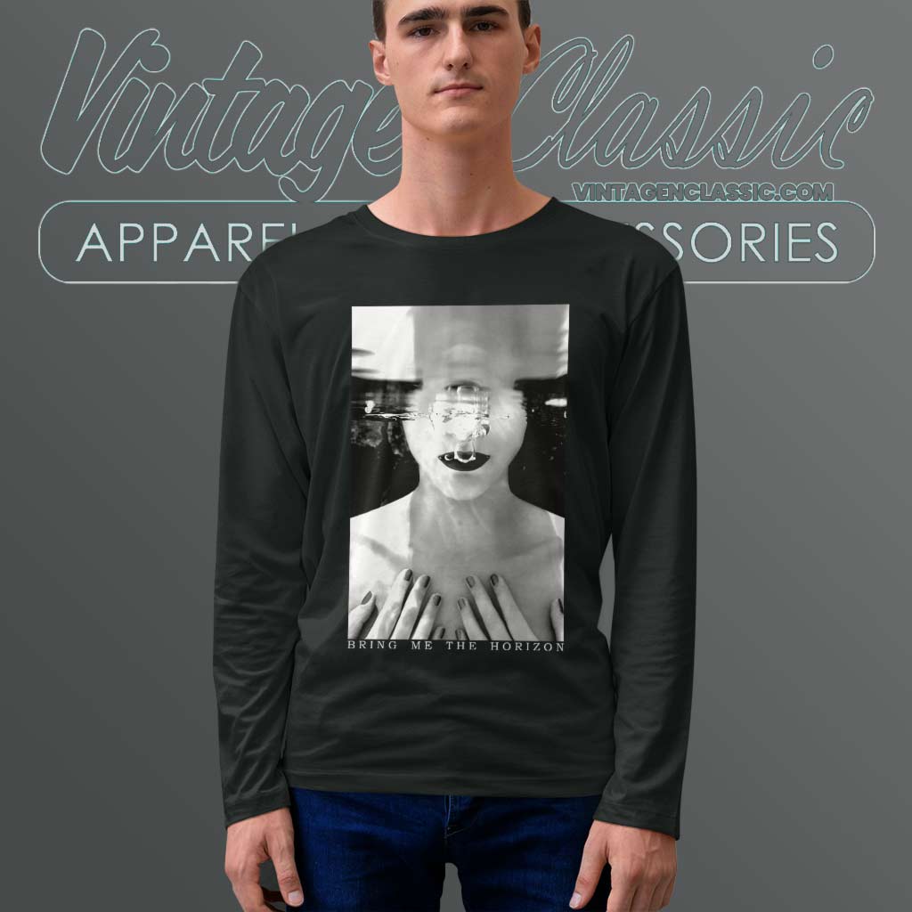 Bring Me The Horizon T-Shirt Ufficiale - Photo Montage, Nero, Taglia XXL