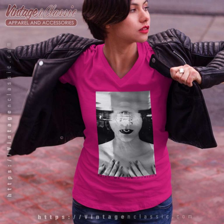 Bring Me The Horizon Rock Band V Neck TShirt Bring Me The Horizon Rock Band V Neck TShirt