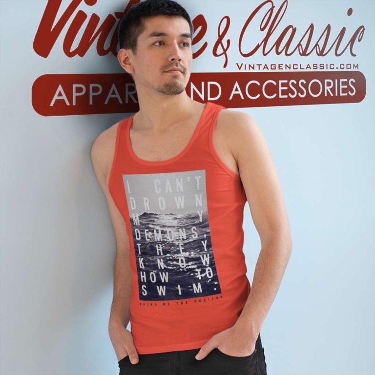 Bring Me The Horizon Shirt Can You Feel My Heart Tank Top Racerback Bring Me The Horizon Shirt Can You Feel My Heart Tank Top Racerback