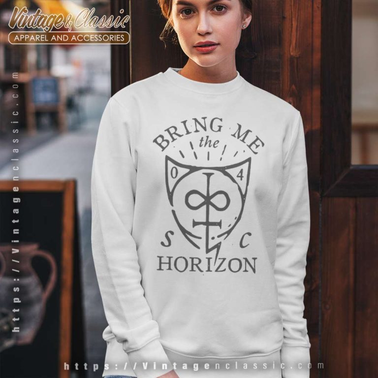 Bring Me The Horizon Shirt Hand Drawn Shield Sweatshirt Bring Me The Horizon Shirt Hand Drawn Shield Sweatshirt