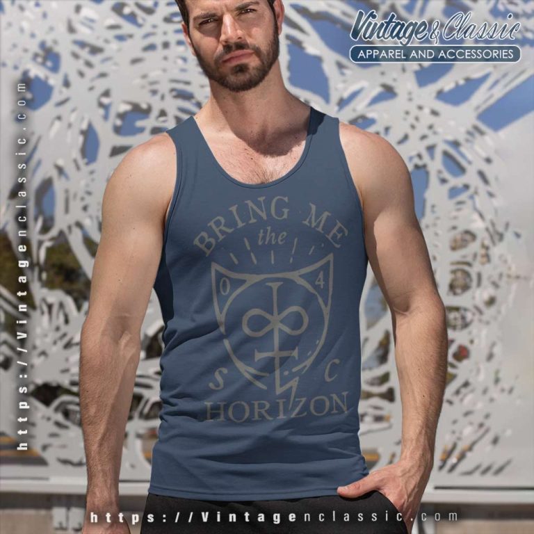 Bring Me The Horizon Shirt Hand Drawn Shield Tank Top Racerback Bring Me The Horizon Shirt Hand Drawn Shield Tank Top Racerback