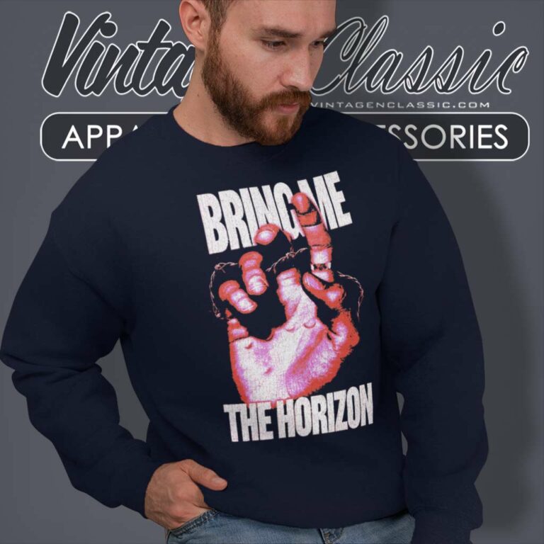Bring Me The Horizon Shirt Hand Shape Sweatshirt Bring Me The Horizon Shirt Hand Shape Sweatshirt