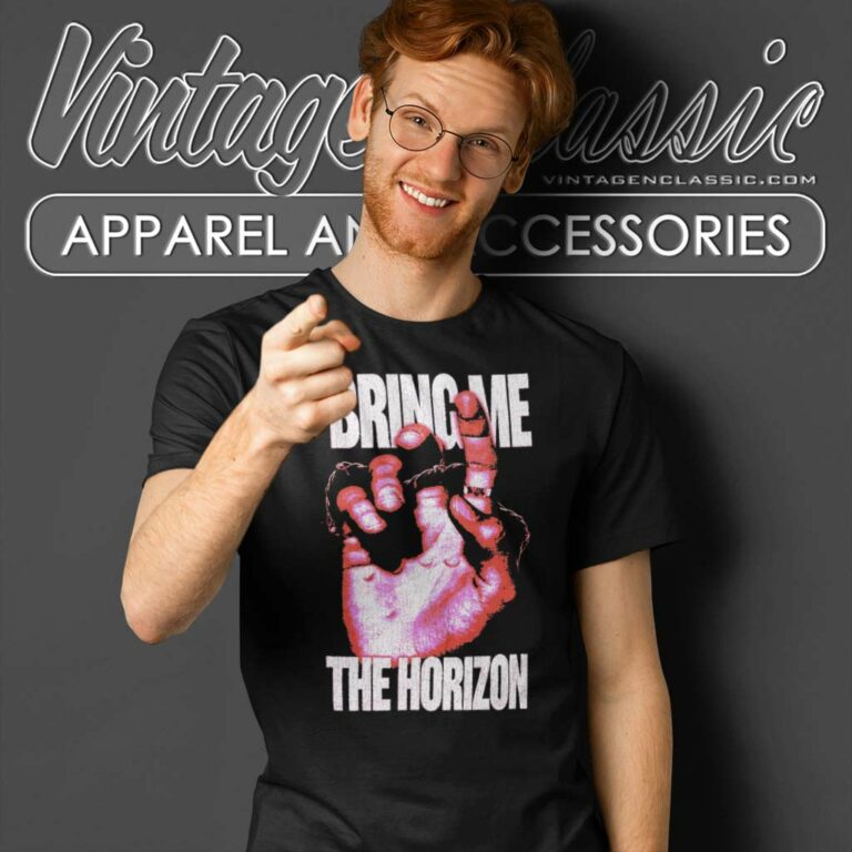 Bring Me The Horizon Shirt Hand Shape T Shirt Bring Me The Horizon Shirt Hand Shape T Shirt