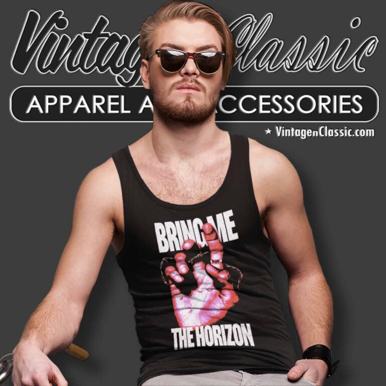 Bring Me The Horizon Shirt Hand Shape Tank Top Racerback Bring Me The Horizon Shirt Hand Shape Tank Top Racerback