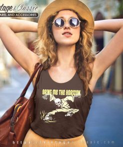 Bring Me The Horizon Shirt Kungfu Skull Tank Top Racerback