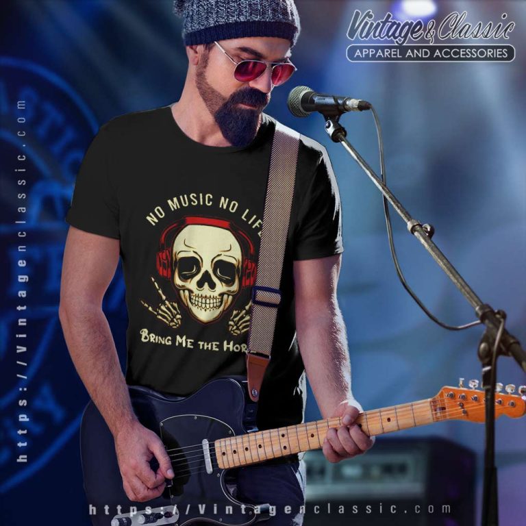 Bring Me The Horizon Shirt No Music No Life T Shirt Bring Me The Horizon Shirt No Music No Life T Shirt