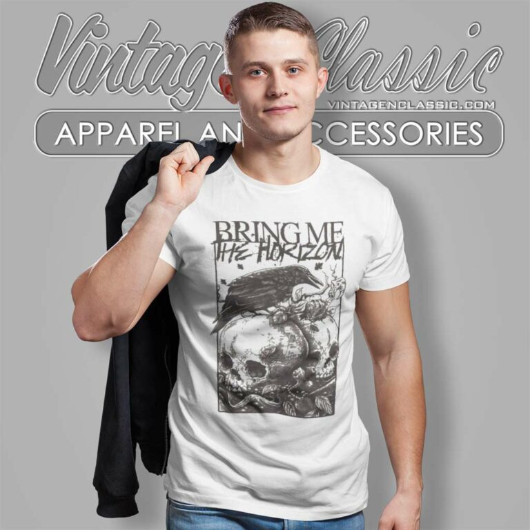 Bring Me The Horizon Shirt Raven And Skull T Shirt Bring Me The Horizon Shirt Raven And Skull T Shirt