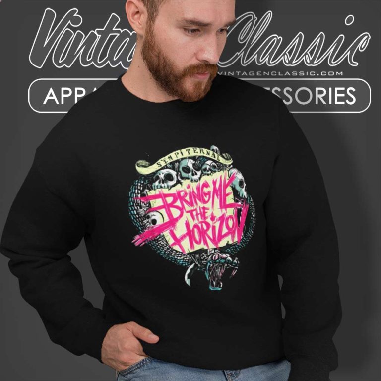 Bring Me The Horizon Shirt Sempiternal Abum Cover Sweatshirt Bring Me The Horizon Shirt Sempiternal Abum Cover Sweatshirt