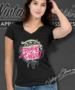 Bring Me The Horizon Shirt Sempiternal Abum Cover 6 Bring Me The Horizon Shirt Sempiternal Abum Cover V Neck TShirt