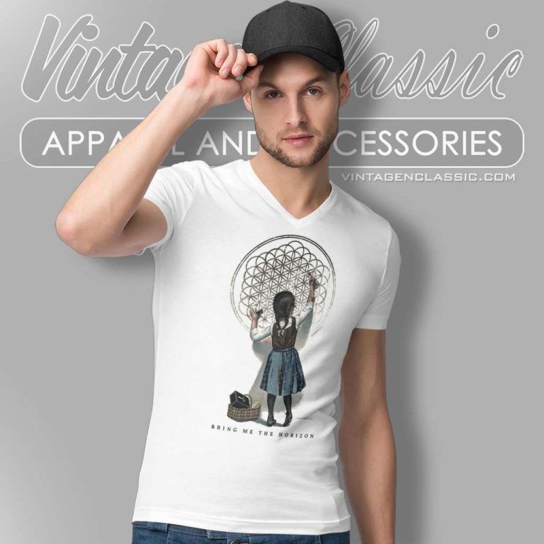 Bring Me The Horizon Shirt Sempiternal Girl V Neck TShirt Bring Me The Horizon Shirt Sempiternal Girl V Neck TShirt