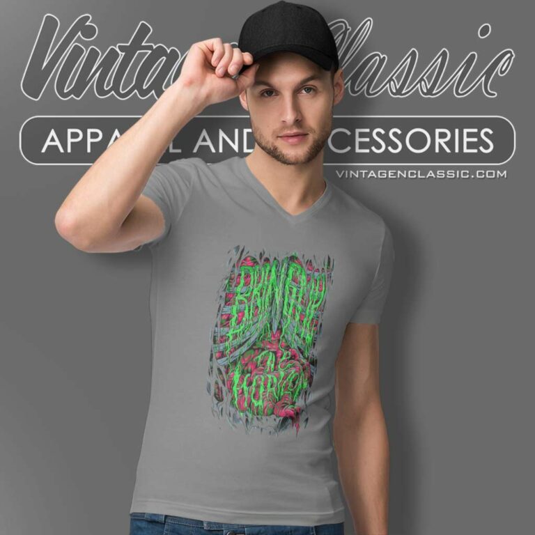 Bring Me The Horizon Shirt Spill Your Guts V Neck TShirt Bring Me The Horizon Shirt Spill Your Guts V Neck TShirt