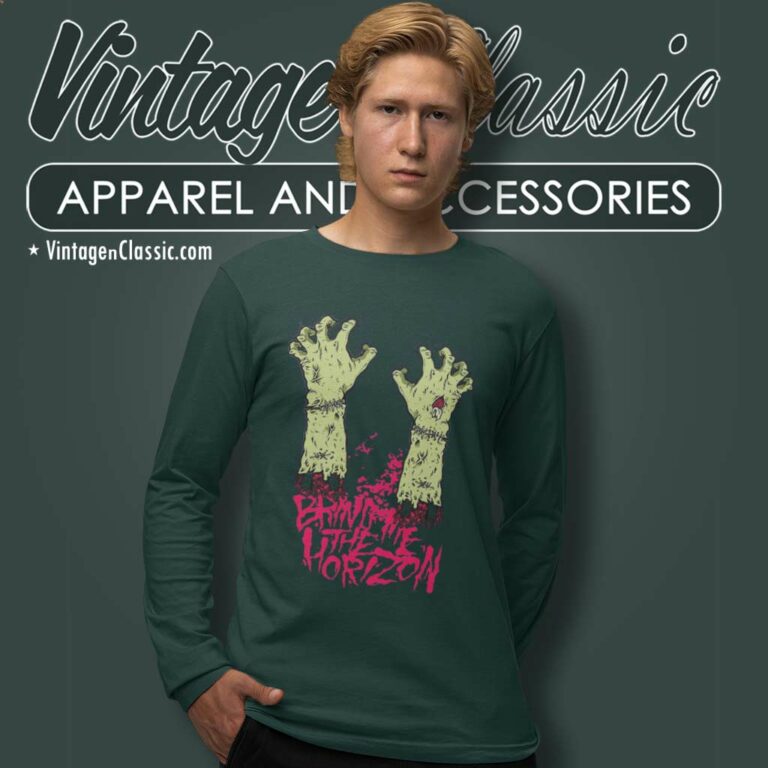 Bring Me The Horizon Shirt Zombie Hands Long Sleeve Tee Bring Me The Horizon Shirt Zombie Hands Long Sleeve Tee