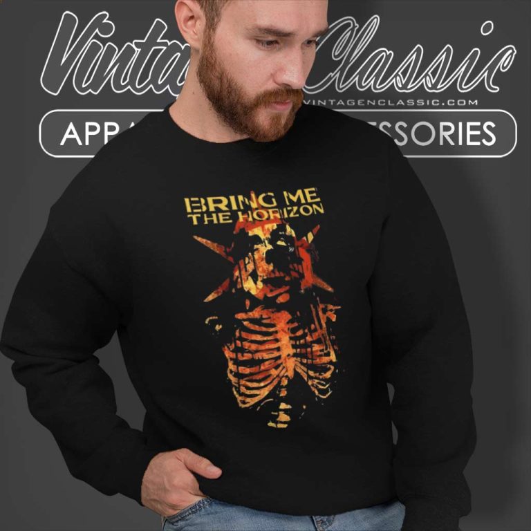 Bring Me The Horizon Skull Sweatshirt Bring Me The Horizon Skull Sweatshirt