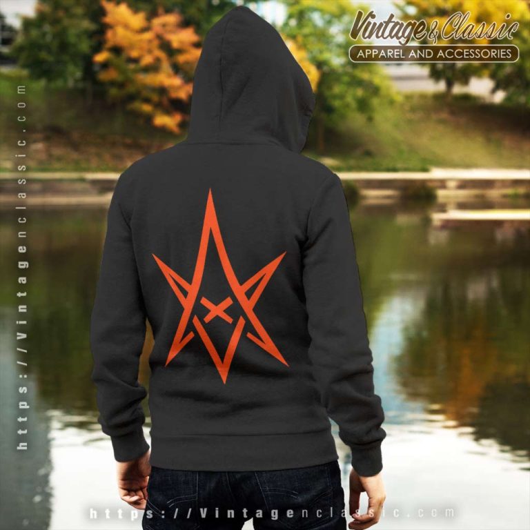 Bring Me The Horizon Warrior Hoodie Back Side Bring Me The Horizon Warrior Hoodie Back Side