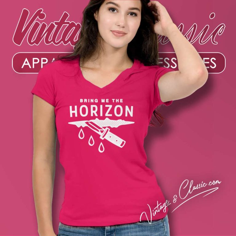 Bring Me The Horizon Wound V Neck TShirt Bring Me The Horizon Wound V Neck TShirt