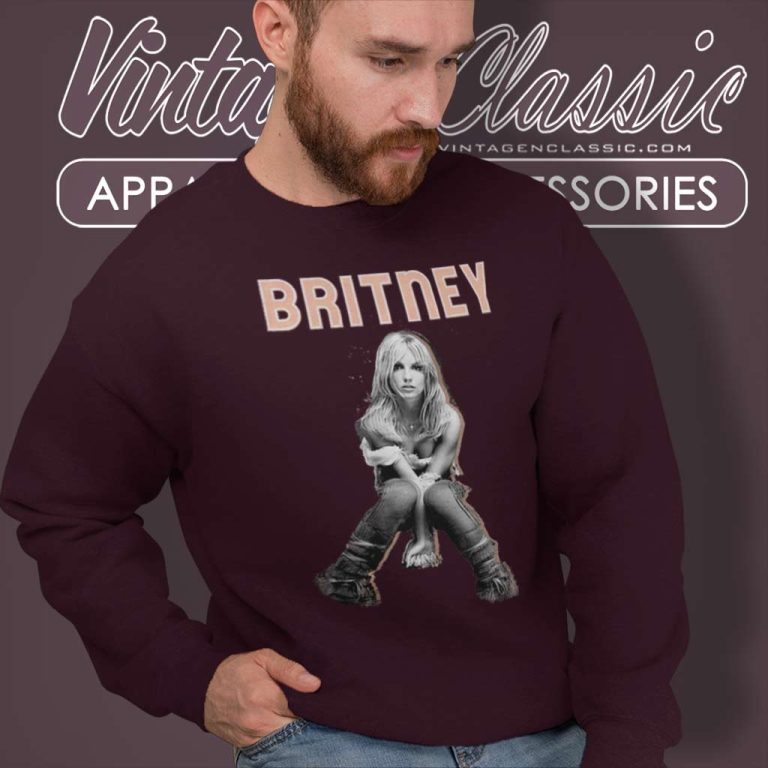 Britney Spears Britney Graphic Sweatshirt Britney Spears Britney Graphic Sweatshirt