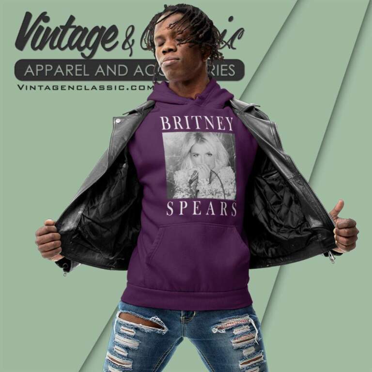 Britney Spears Classic Star Frame Hoodie Britney Spears Classic Star Frame Hoodie
